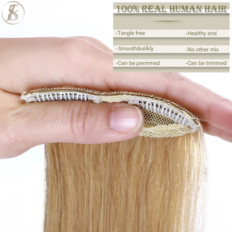 Extensiones de cabello humano de 12 pulgadas